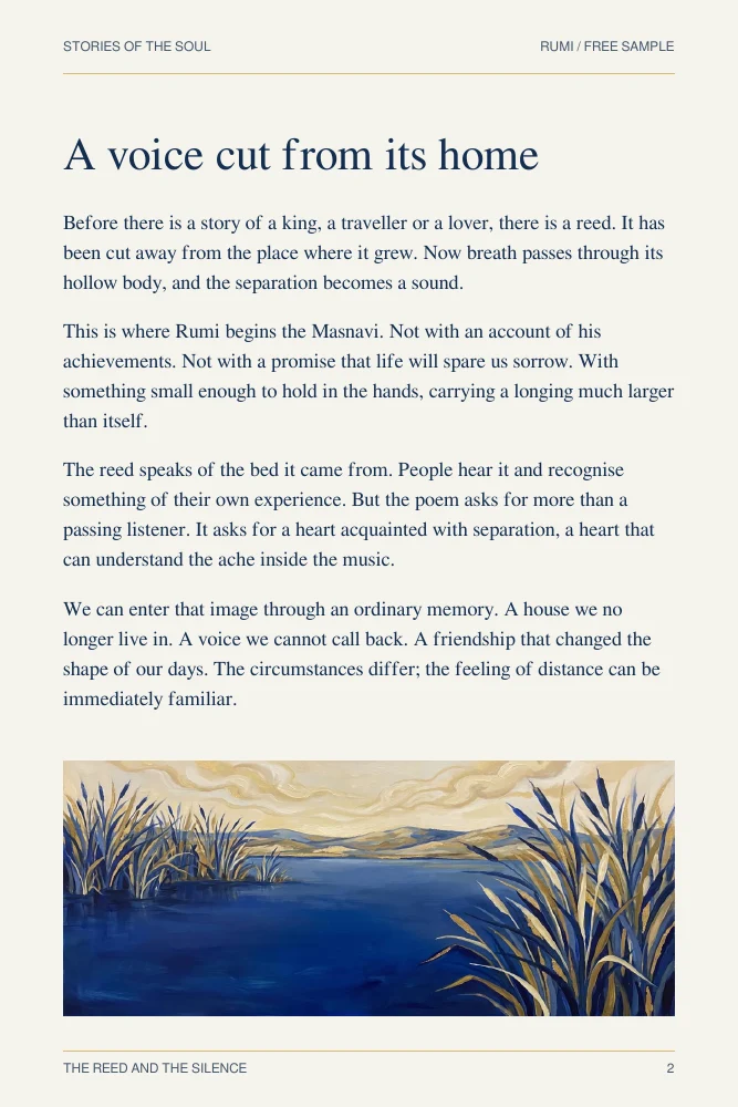 Inside the free sample: page two